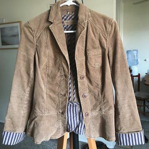 Anthropologie corduroy jacket
